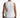 Rear view of a man in the white Successful Ribbed Tank, featuring a slim fit and crew neck for an effortless streetwear vibe.