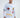 Man wearing the Untimely white long-sleeve shirt with colorful pixel art graphics and puff print streetwear designs.