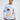 Man wearing the Untimely white long-sleeve shirt with colorful pixel art graphics and puff print streetwear designs.