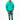 Man in a mint green Charles oversized hoodie and blue skinny jeans with urban streetwear style.