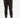 Men's James black denim streetwear pants with drawstring waist, silver chain accessory, and slim-fit urban design.