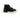 Profile view of Jimmy Urban Streetwear Sneakers in Carbon black leather with high-top silhouette and white JEANS branding.