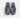 Cloud-Soft Furry Slippers by Carbon in grey faux fur with a cozy open-back design and black logo patch.