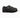 Carbon Jeans Camel Flush black camouflage leather sneakers, urban low-top streetwear shoes with textured rubber soles.