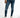 Finnley slim fit blue denim jeans for men with distressed knees and Carbon logo side tape detail.