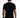 Rear view of a man in a Carbon black streetwear t-shirt with a slim fit, paired with blue jeans for an OOTD look.