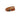 Coiled brown Anne Skinny Belt for women featuring a minimalist silver horseshoe buckle on a white background.