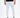 Men's Carlos slim fit distressed white jeans with streetwear-style knee rips and high-top sneakers.