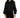 Model wearing the Ellis Bomber Jacket in Carbon black, a full-zip streetwear essential with an oversized modern silhouette.