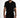Man in Archer black denim overalls, a short-sleeve streetwear jumpsuit with a belted waist and button-down collar.